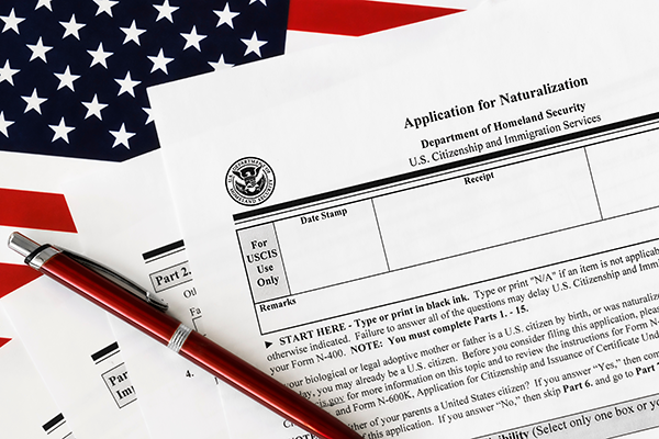 naturaliztion application