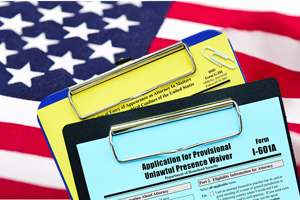 Form I-601A